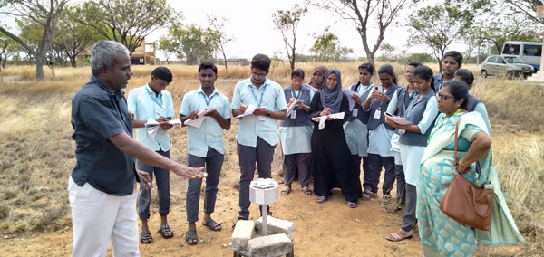 Adakkathulla Appa College for Arts & Science students and faculties visited to EGRL on 3rd April 2023