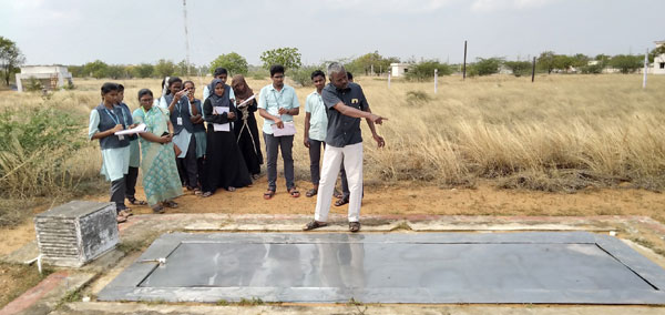 Adakkathulla Appa College for Arts & Science students and faculties visited to EGRL on 3rd April 2023