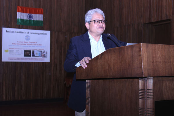 On January 13, 2023, Indian Institute of Geomagnetism conducted a curtain raiser event for IISF 2022 to be held at Bhopal from 21-24 January