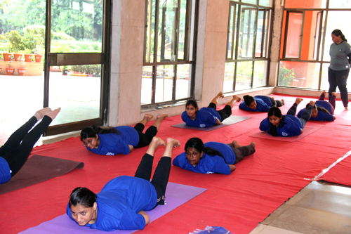 International Day of Yoga (IDY) was celebrated at IIG