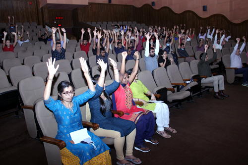 International Day of Yoga (IDY) was celebrated at IIG