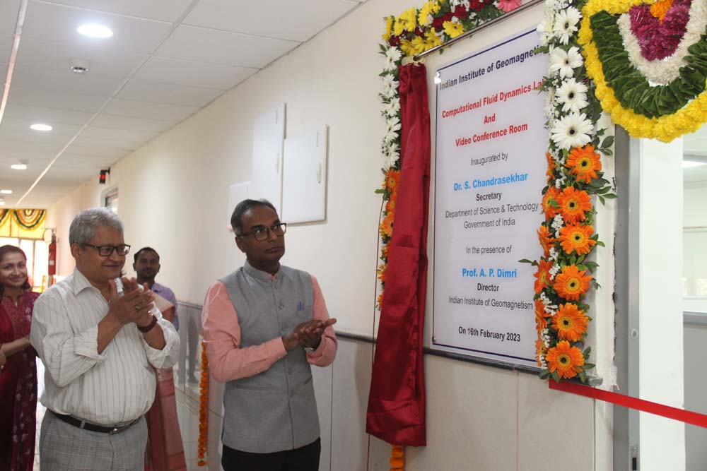 Visit of Honorable Dr. S. Chandrasekhar, Secretary, DST (16/02/2023)