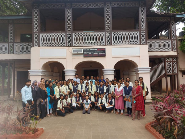 M B More Foundation's Arts, commerce & Science Women college, Roha visited M O Alibag on 15 March 2023