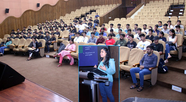 Engineering students of Saraswati college, Kharghar visited IIG on 25 August 2023.